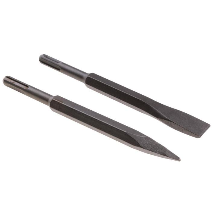 LazaraMall High Strength Steel Point Chisel & Flat Chisel for Rotary ...