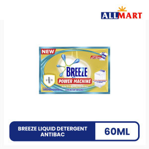 Breeze Liquid Detergent Antibac 60ml - AllMart Online Grocery
