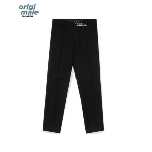 Celana Kerja Kantor Formal Pria Slimfit Celana Panjang Bahan Light Grey Trousers Abu Muda bahan Wol Premium Quality Korean Style