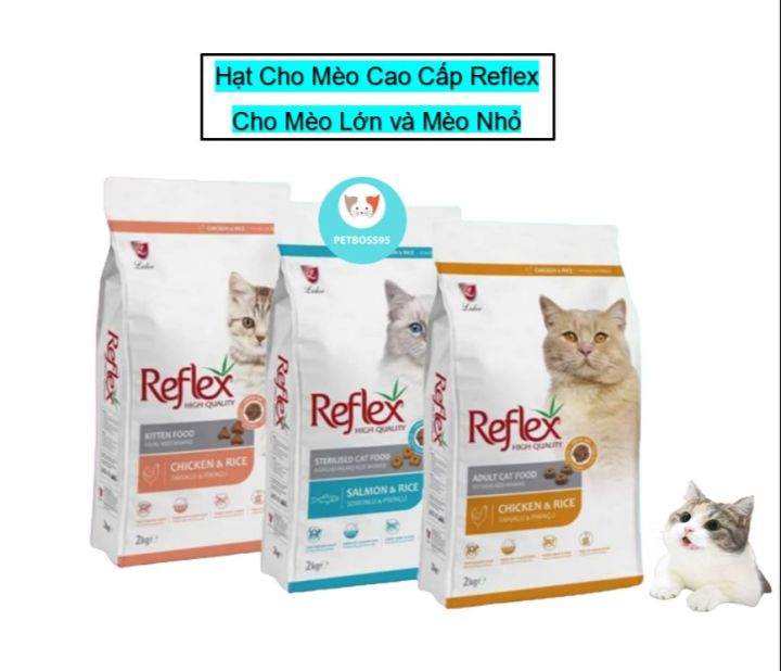 HẠT REFLEX THỔ NHĨ KỲ TÚI 2KG - HẠT DINH DƯỠNG CHO MÈO | Lazada.vn