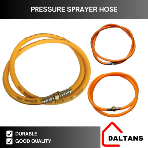 8.5 MM SPRAYER HOSE - SPRAYER PARTS TUNG HO 1.2 METER LENGTH GOLDEN AGIN YELLOW HOSE TUNG HO