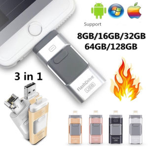 1TB pendrive USB Flash Drive For iPhone 13/12/11 pro max /ipad OTG Pen Drive HD Memory Stick for Android phone 256GB 128GB 64GB Pen drive