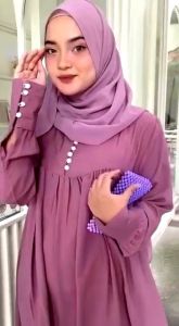 RANUM ABAYA BAHAN YORIS FLUID PRODUK ANNSHIHAH BERLABEL KUALITAS BUTIK