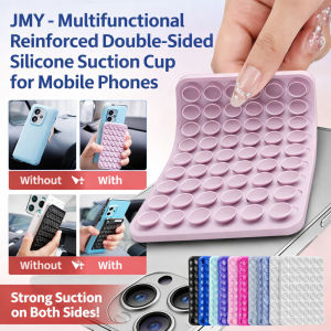 Double-Sided Silicone Suction Pad for Mobile Phones Universal Tablet Stand Anti-Slip Holder Mount Silicone Rubber Sucker Pad For Fixing