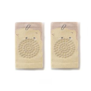 YUDESHUI Mùa Hè Mẻo Miếng đệm đầu gối cho bé Chống trơn trượt Vải cotton dệt mềm mại Người bảo vệ chống bò An toàn Họa tiết hoạt hình Bảo vệ đầu gối và khuỷu tay Dành cho trẻ sơ sinh