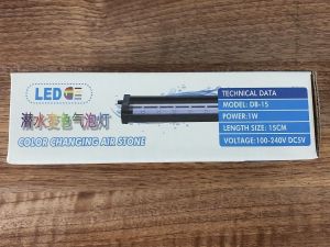 Đèn led bể cá ĐÈN CHÌM ĐỔI MÀU tự động có thanh sủi LOẠI LỚN có vòi cắm oxi hiệu ứng đổi màu đẹp cho hồ cá cảnh