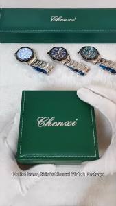 Chenxi multifunctional three-eye six-hand mens alloy sports watch cross-border waterproof luminous decorative calendar quartz watch