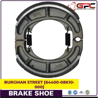burgman street rear brake shoe gpc