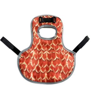 OUTOPEN Adjustable Straps Hen Apron Back Protection Feather Protection Chicken Aprons Safety Gear Waterproof Poultry Back Protector Hen Safety Accessories