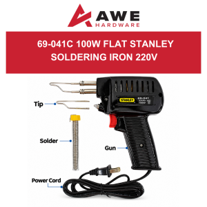 Stanley 69-041C 100W Flat Soldering Iron 220V Electric Soldering Tool