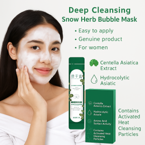 Oxygen Bubble Mask Deep Pore Cleanser / Fast Brightening in 10 Mins / Oil Control for SG Humid Climate