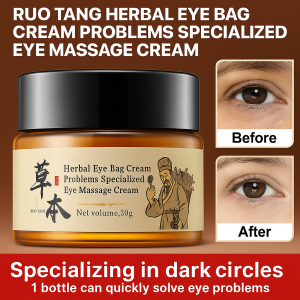 Herbal Eye Bag Cream Dark Circles Remover Eye Cream Anti-Wrinkle Moisturizing Firming Eye Cream Anti Aging Eyebag Remover Cream