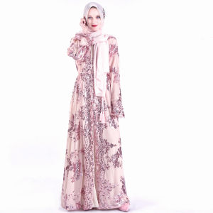 Gamis dewasa motif payet dewasa/Nossy Gamis Payet Dewasa Tanpa Hijab