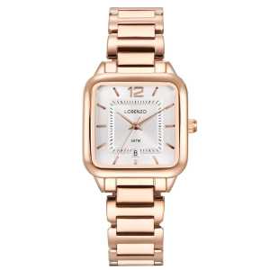 Jam Tangan Wanita Dewasa Bahan Stainless Steel Lorenzo Terbaru Berkualitas Original 7101