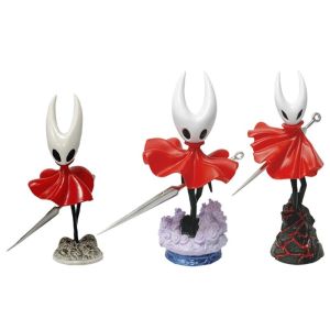 LUZMAR Silksong Tượng Hollow Knight 19cm Đồ chơi sưu tầm Mô hình nhân vật hành động trò chơi Vui vẻ PVC Đồ trang trí bàn làm việc Quà tặng