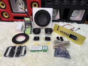 ชุดอะไหล่ประกอบ 6.5” hk 4/100w ไม่รวมตู้