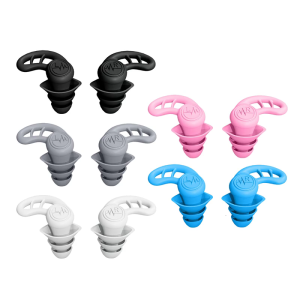Reusable Silicone Earplugs Suitable for Noise Protective Sleep Work Travel Scenario Swimming Surfing Easy to Clean 2pcs