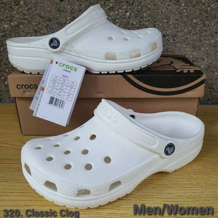 Crocs 320. Classic Clog White MEN WOMEN Made in Vietnam Lazada PH