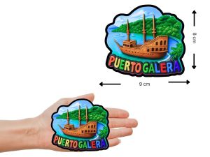 Travel PUERTO GALERA Stunning magnets. Beautiful Art Lasting Memories Souvenir
