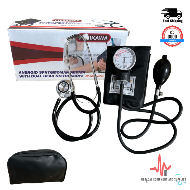 Fujikawa/Partners/Great Aneroid Sphygmomanometer with Stethoscope