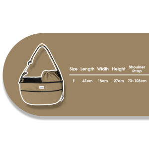 Hamshmoc vật nuôi túi đeo bảng PP cơ sở Comfort mang thiết kế gọn nhẹ chống bung