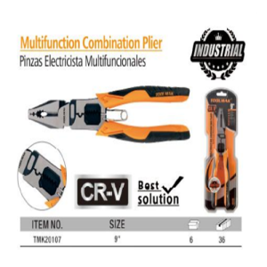 TOOLMAK Tang Multifungsi Multifunction Combination Plier 9in TMK20107