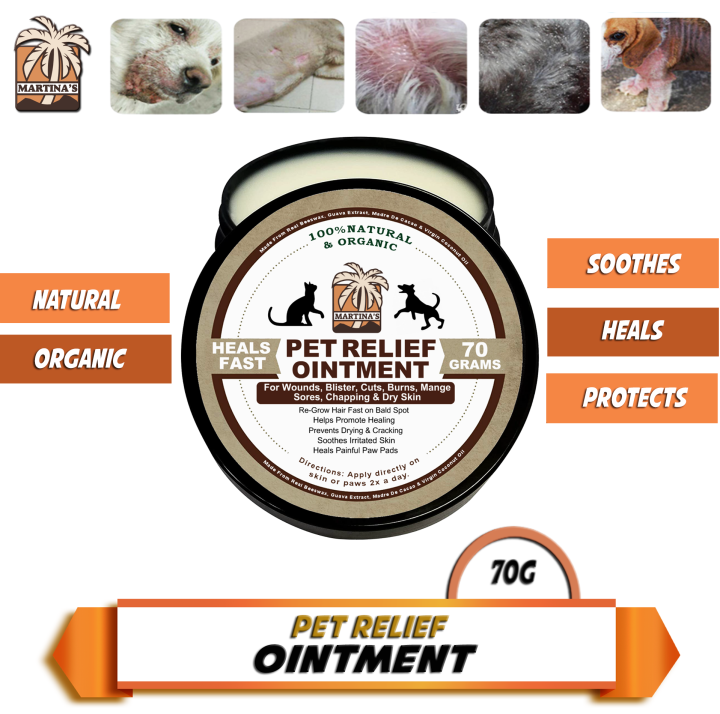 TREATMENT FOR MANGE INFECTION MARTINA's Pet Ointment For Wounds