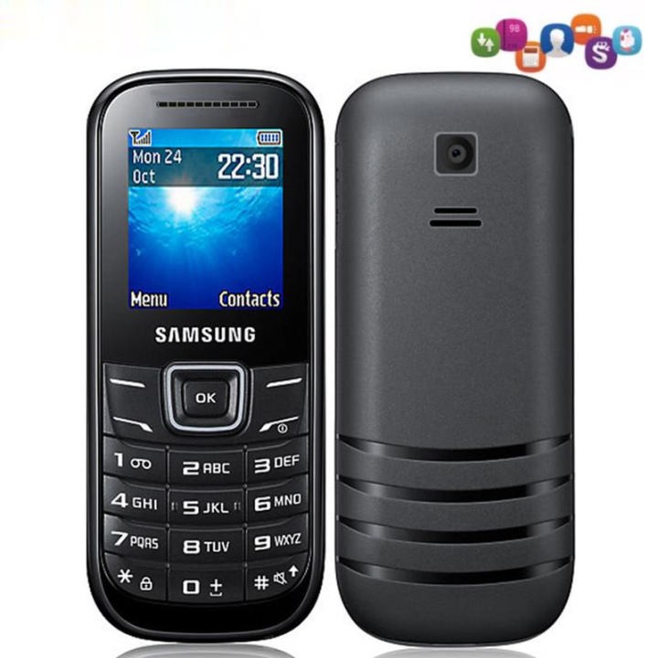 Samsung keypad Phone E1205 basic Phone Dual Sim Mobile Phone COD
