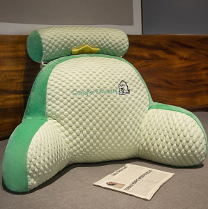 60-45-20cm Ice Doudou Bedside Cushion Soft Pack Waist Support Pillow Large Back Sofa Pillow Bed Pillow Back Cushion