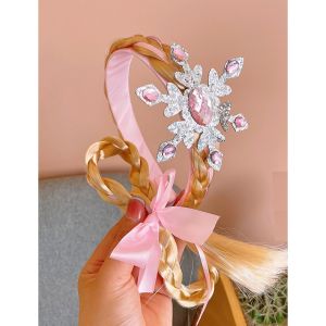 LittleOne - Bando anak motif rambut kepang panjang