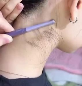 Tông Đơ Lông Mày Hai Đầu Lông Dao Cạo Mặt Lông Mày Tông Đơ Lưỡi Dao Cạo Lông Mày Dao Định Hình Bộ Dụng Cụ Trang Điểm