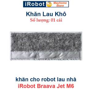 Khăn Lau Robot Lau Nhà iRobot Braava Jet M6. Khăn Lau Khô Khăn Lau Ướt iRobot Braava Jet M6///