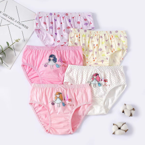 DRW320 Celana Dalam Anak Perempuan Katun Murni Model Segitiga 1 Kotak Isi 5 Pcs
