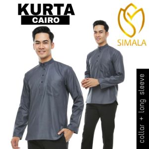 (RAYA 2026) KURTA CAIRO Berkolar Lengan Panjang Raya Sedondon HIJABIS ASTANA
