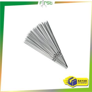 FH-C1162 Tusuk Sate Stainless Steel Reusable Anti Karat Barbeque Skewer / Tusukan Sate Ayam Sosis