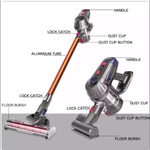 KHIND Vacuum Cleaner Vacuum Cordless Portable Handheld for House Vakum Rumah Vaccum Vacum K7Pro