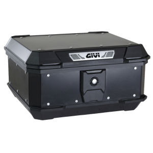 GIVI MTN29 MATTERHORN 29LITER ALUMINIUM REAR TOP BOX TOP CASE (SILVER/ BLACK PAINTED) MTN29A MTN29B