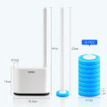 8pcs Disposable Toilet Brush Head Replaceable Cleaner 3 Flavours. 