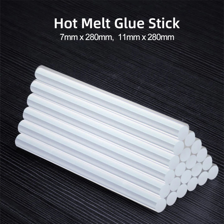 H&S Manufacturing Hot Glue Sticks For Glue Gun 100 Mm X 7 Mm Blue Multi Temperature 50 Count