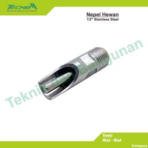 Nepel Ternak Dot Kompeng Babi Kambing Stainles
