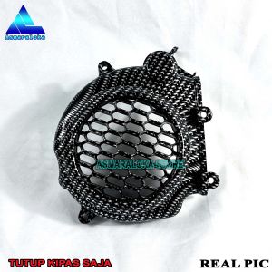 Paket Full Set Carbon Tutup Kipas Plus Filter Karbon Pnp Motor Beat CBS New Dan Beat Street Genio Scoopy FI Terbaru Keluaran Tahun 2020 Sampai 2023 Variasi