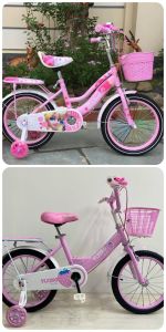 XE ĐẠP TRẺ EM CỠ 12/14/16/18 INH LOẠI 1-2 KHUNG CHO BÉ 3T ĐẾN 9 TUỔI - CÓ BÁNH PHỤ TẬP ĐI