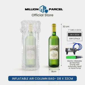 THICK Inflatable Air Column Bag | Bubble Wrap Bag | Wine Glass Bottle Jar Protector | Shockproof Fragile Packaging