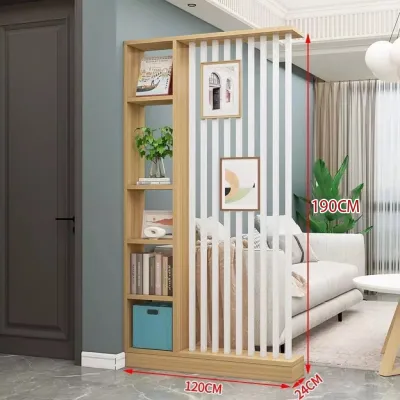 Alis Kitchen Partition rack porch cabinet screen rack decorative rack bookshelf living room partiti