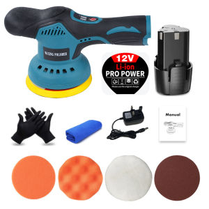 👍🏻👍🏻NERE 9pcs Polishing Machine Auto Paint Care Electric Waxer Buffing Sanding Tools