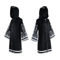 Anime Tokyo Revengers Cosplay Costume Senju Kawaragi Brahman Kimono Hooded Cardigan Women Men Long Sleeve Zippered Trench Coat. 