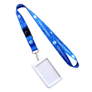 สายคล้องคอ รุ่น การประปานครหลวง พร้อมกรอบพลาสติกสีขาวใส่บัตร มีบริการเก็บเงินปลายทาง