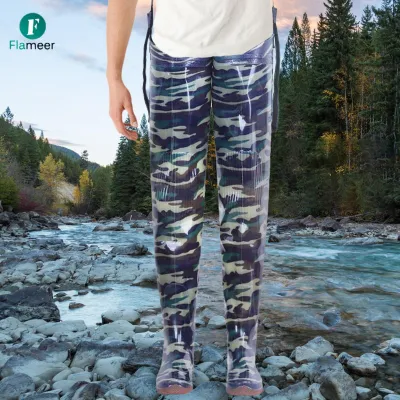 Fishing Waders Thigh Waders with Anti Skid Boots Water Resistant Wading Pants for Agriculture Work Gardening Hiking Hunting