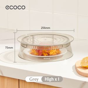 Ecoco Household Food Cover Free-combination Food Warm Keeper Dust-proof 2 Switching Modes E2374