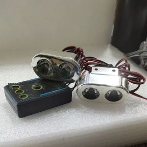 Lampu Led Strobo 2Mata Oval - Lampu Strobo 2Mata Plus Modul ABC